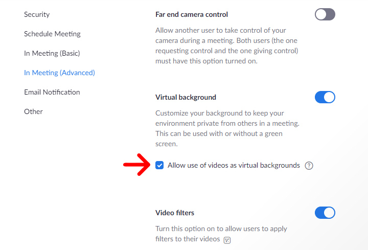 How to add a virtual background before your meeting in zooming