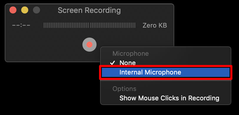 How to screen record using QuickTime