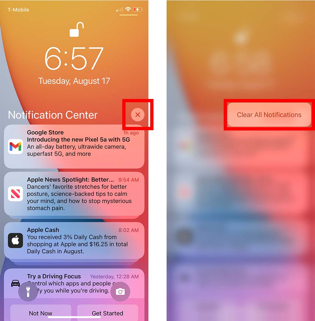 How to clear all your notifications in the Notification Center
