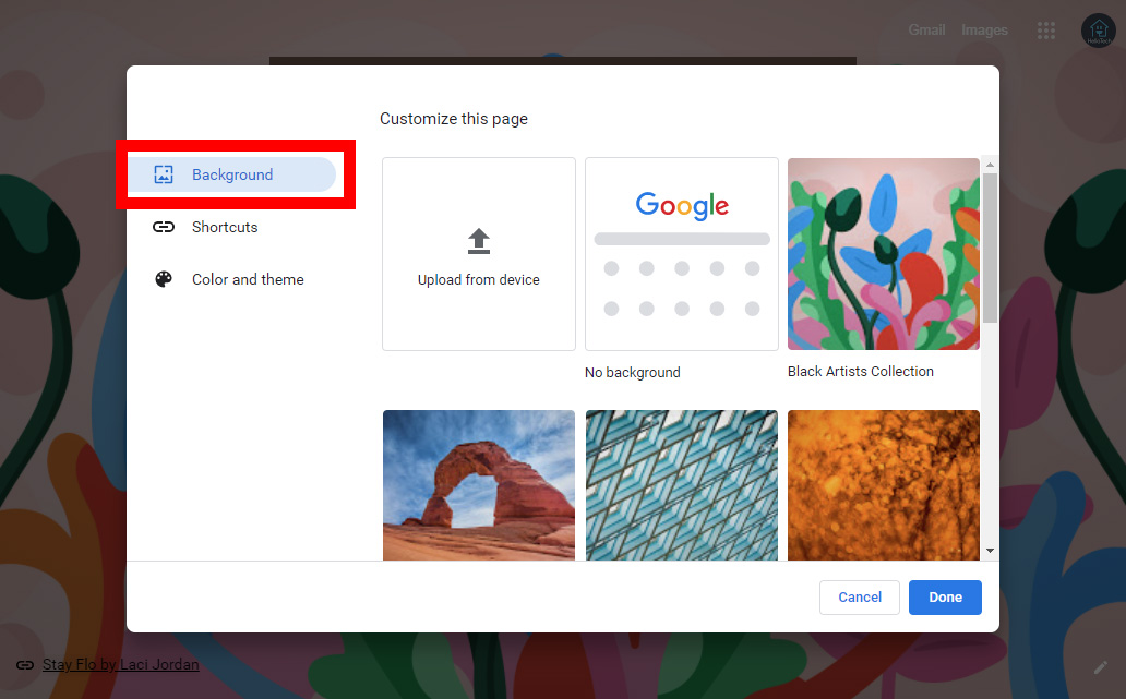 How to customize a new tab page in Chrome
