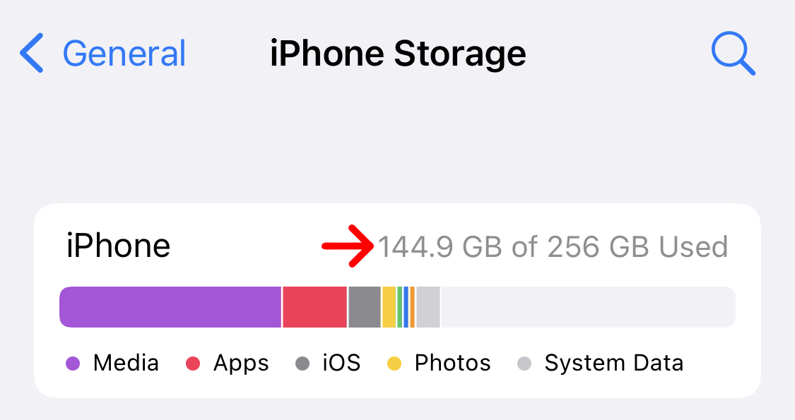 How to Check Storage on iPhone