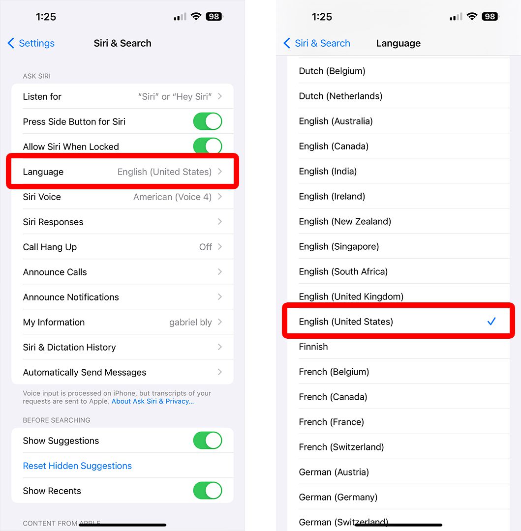 How To Change Siri’s Language on Your iPhone